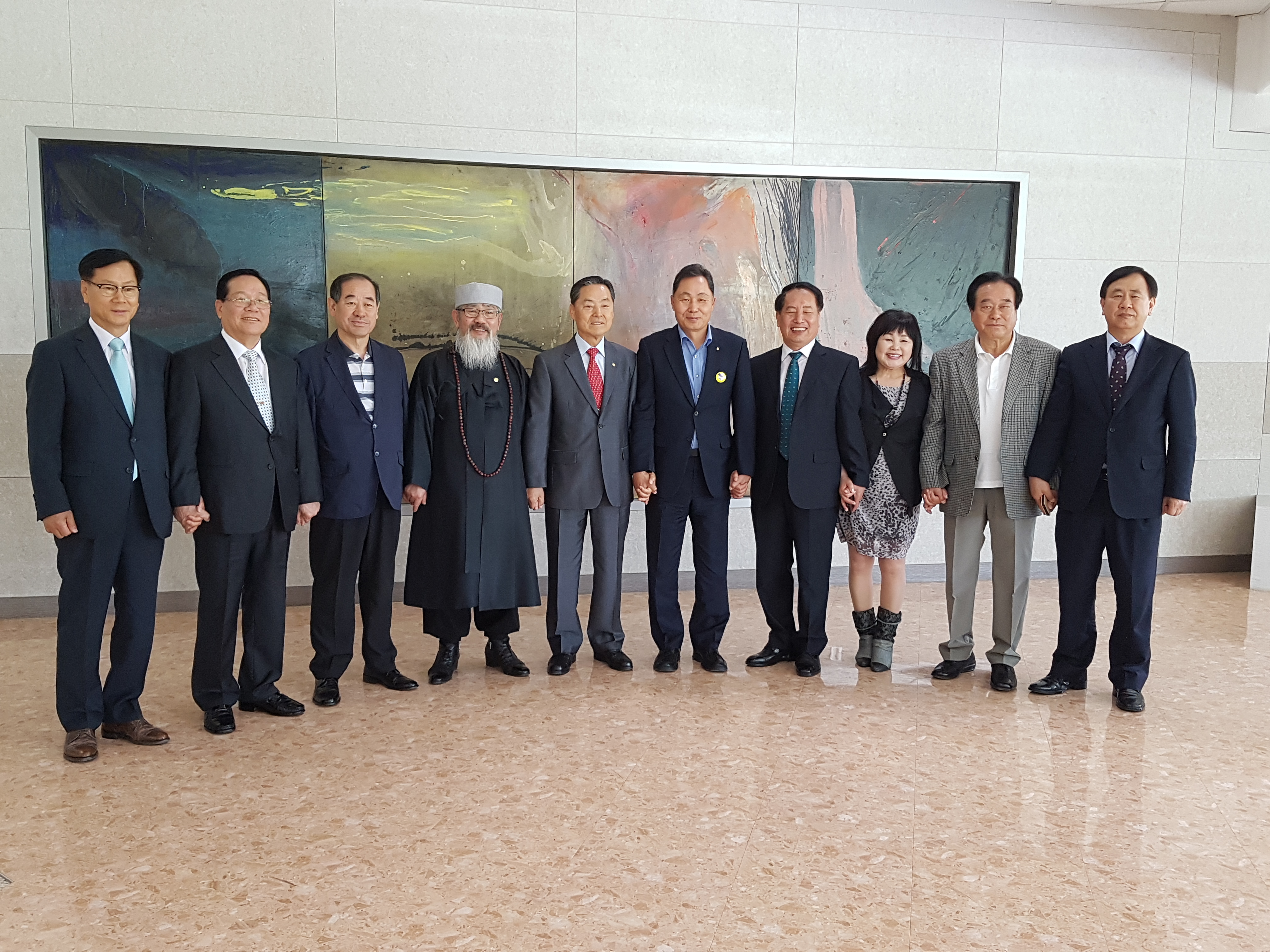 재경영동군민회 방문