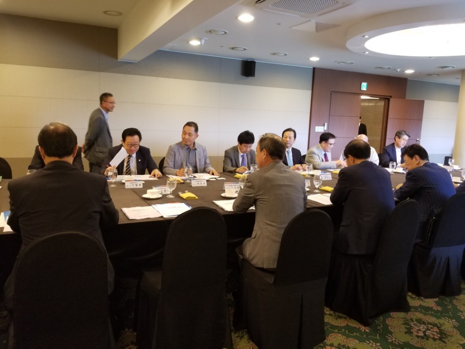 사총협 회장단회의 참석