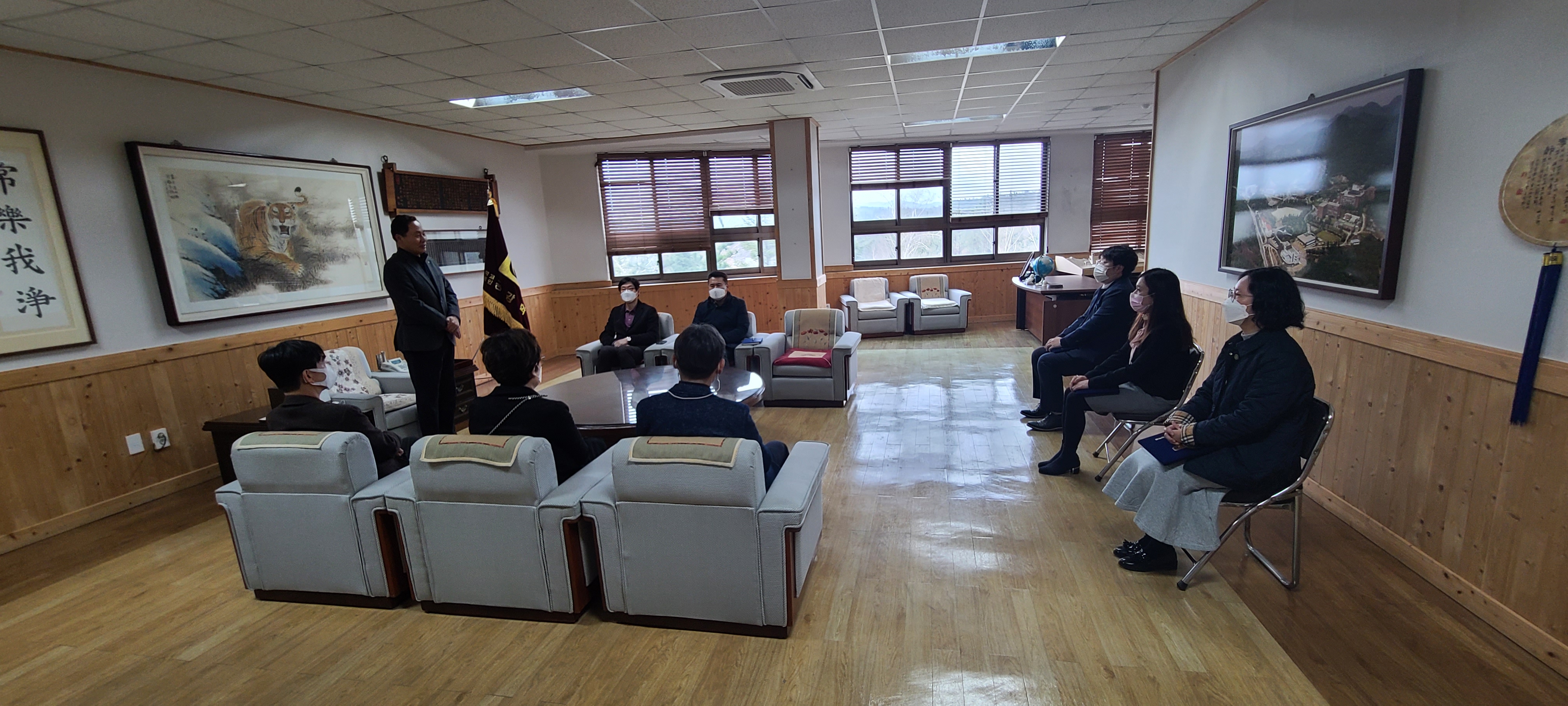 신임교원 임용장 수여식